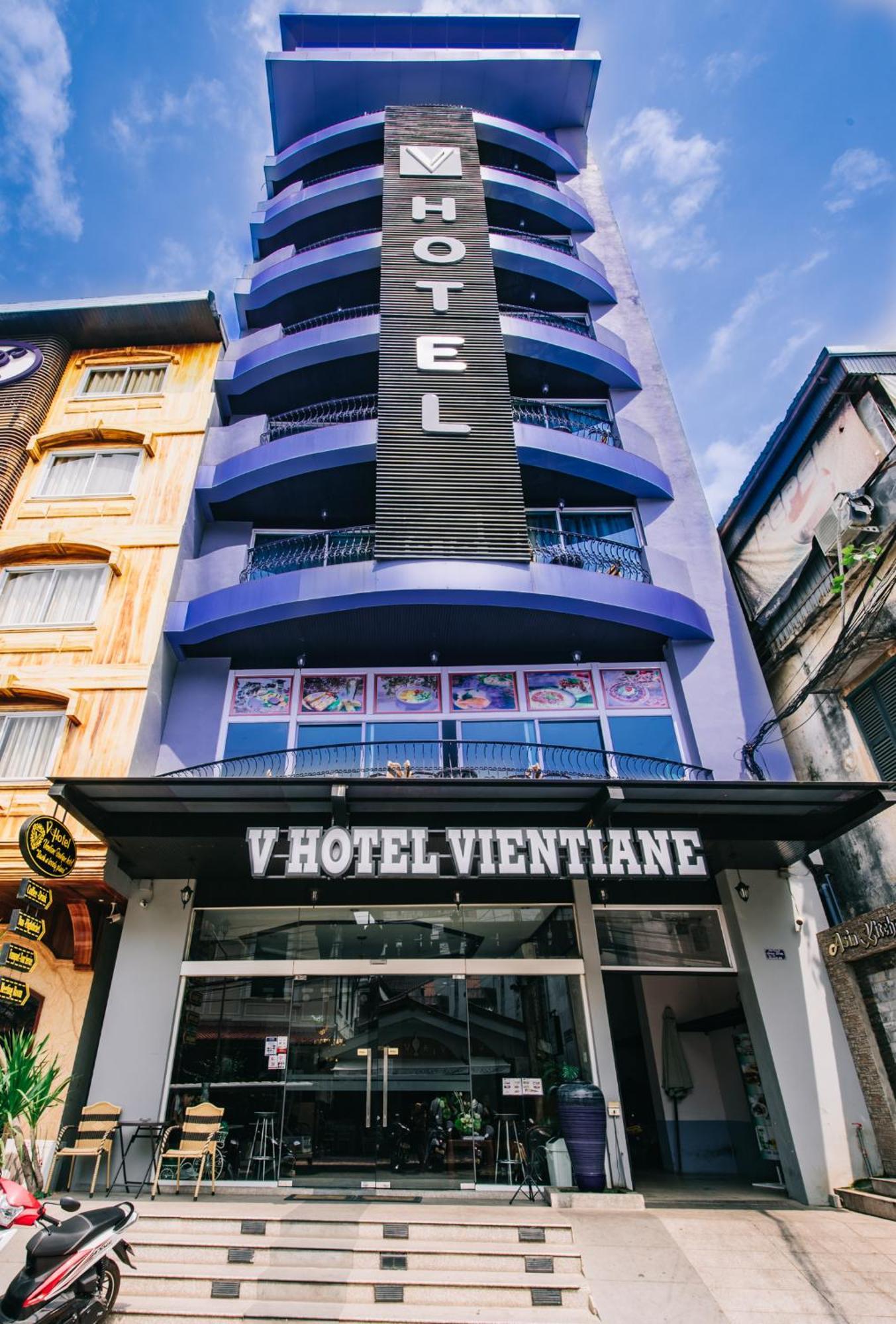 V Hotel В'єнтьян Екстер'єр фото